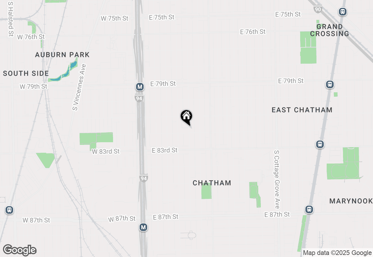 Map of 8146 S Prairie Park Place, Chicago, IL 60619