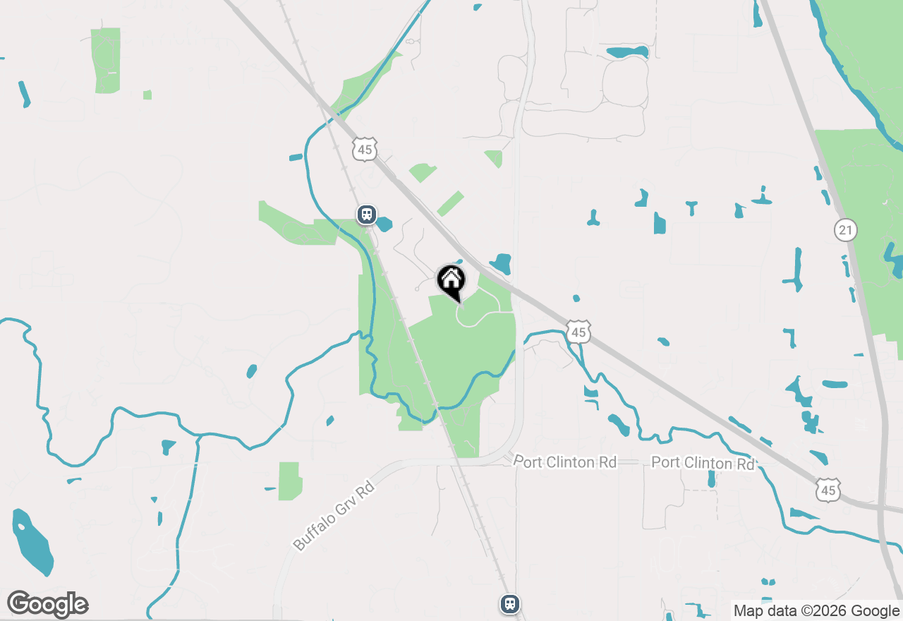 Map of 412 Woodland Chase Lane, Vernon Hills, IL 60061