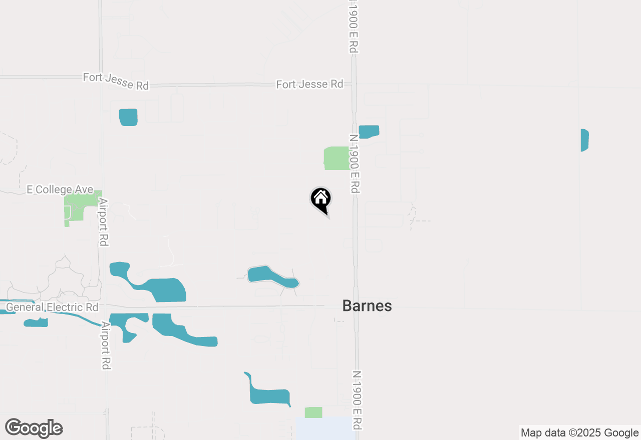 Map of 4 Derby Way, Bloomington, IL 61704