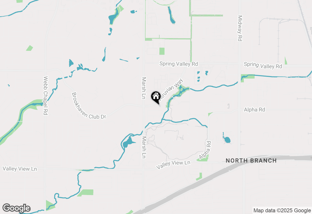 Map of 3740 Vitruvian Way #D, Addison, TX 75001