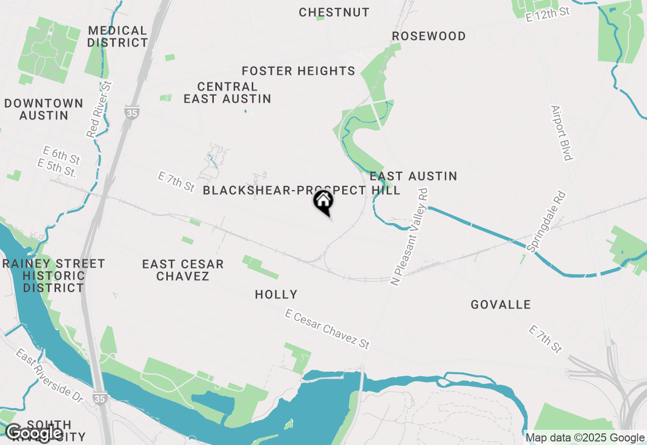 Map of 2220 Webberville Rd #207, Austin, TX 78702