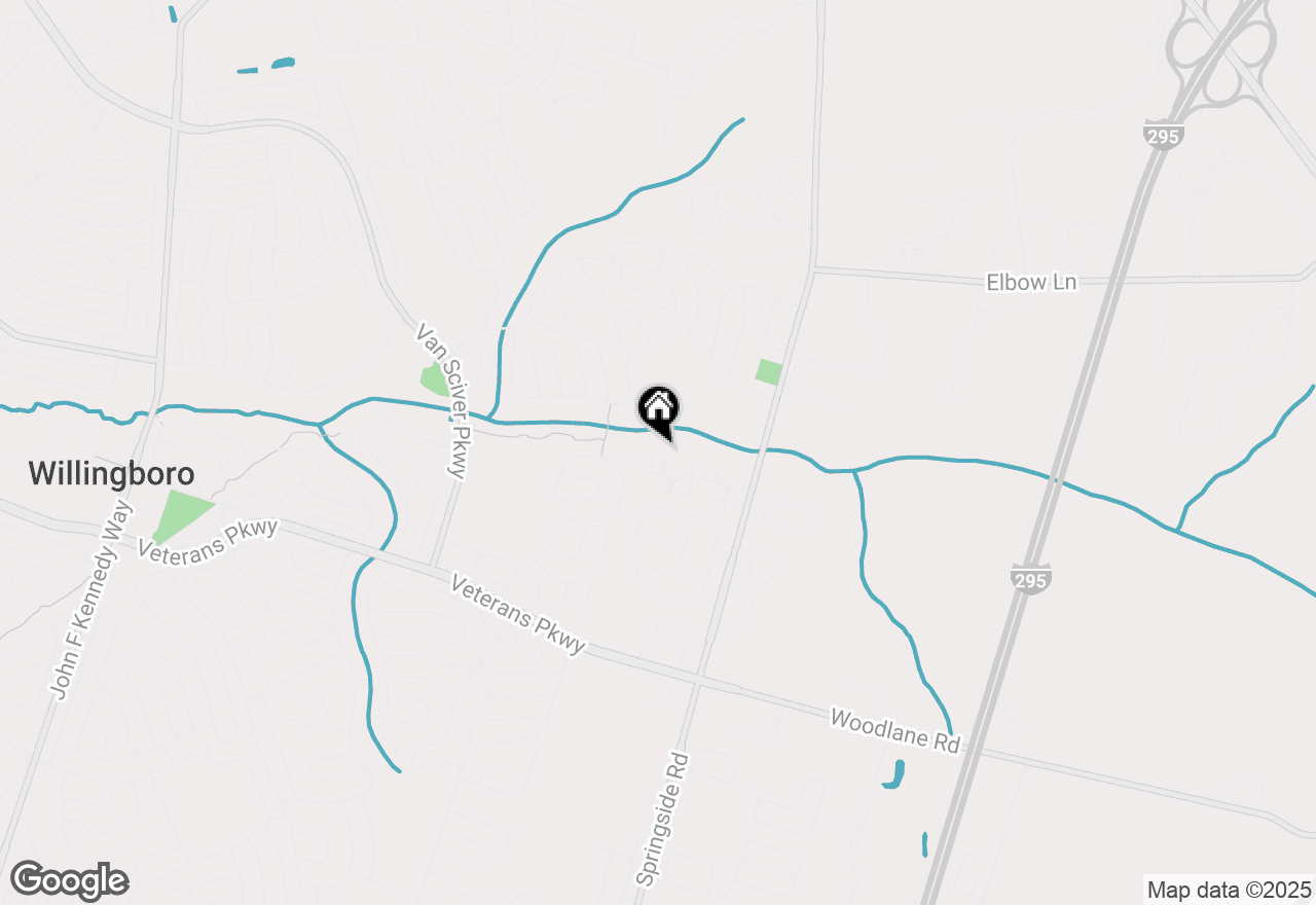 Map of 507 Downing Court, Westampton, NJ 08060