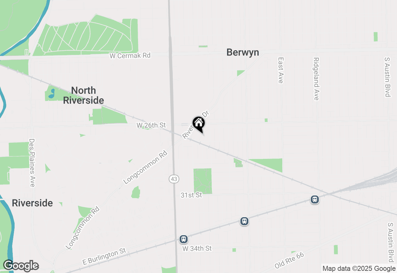 Map of 7050 26th Parkway, Berwyn, IL 60402