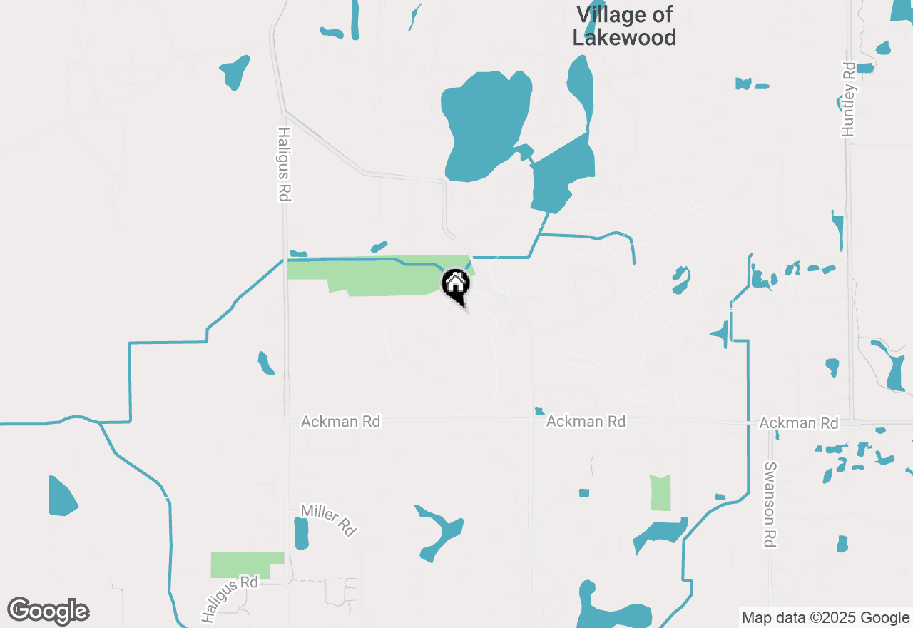 Map of 9804 Palmer Drive, Lakewood, IL 60014