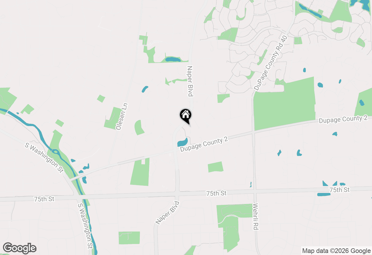 Map of 1131 Overton Court, Naperville, IL 60540