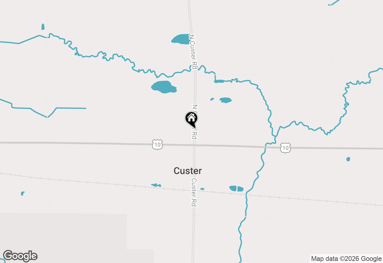 Map of 85 N Main Street, Custer, MI 49405