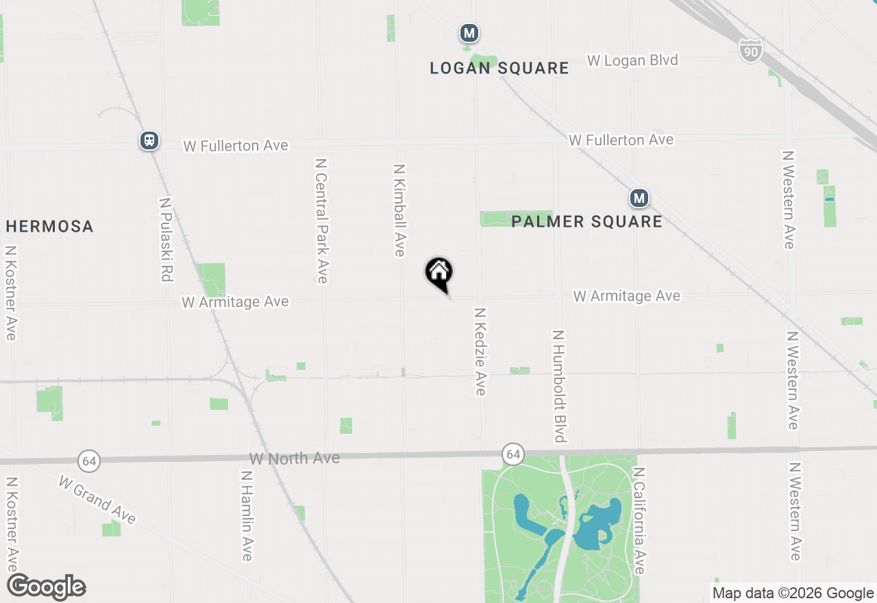Map of 3265 W Armitage Avenue, Chicago, IL 60647