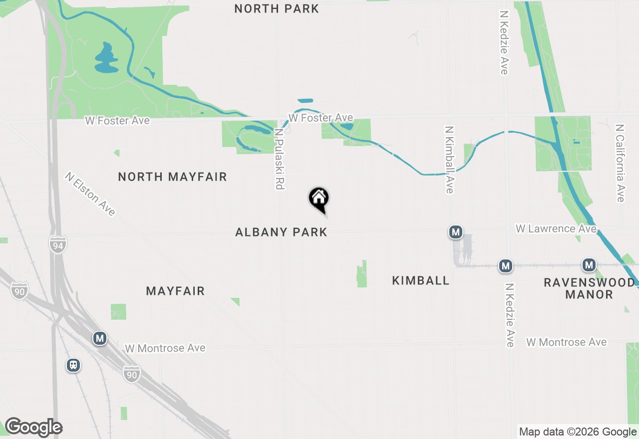 Map of 4824 N Avers Avenue #2E, Chicago, IL 60625