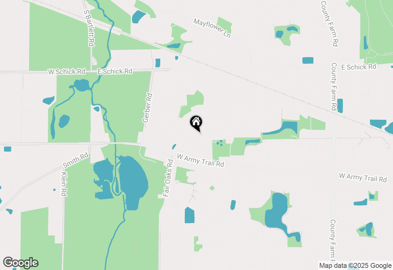 Map of 366 Ashford Circle #3, Bartlett, IL 60103