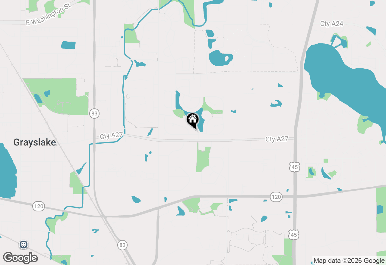 Map of 1068 Cambridge Drive, Grayslake, IL 60030