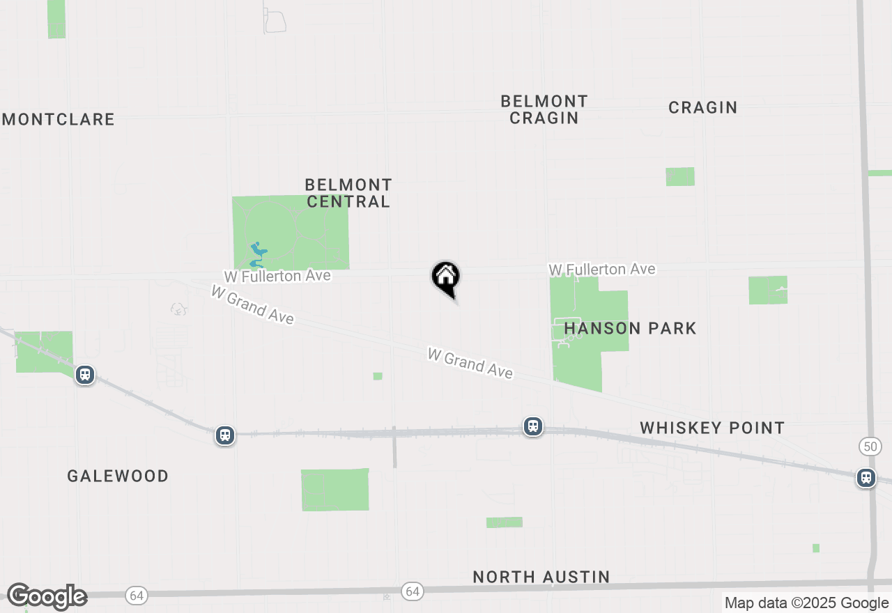 Map of 2304 N Monitor Avenue #B, Chicago, IL 60639