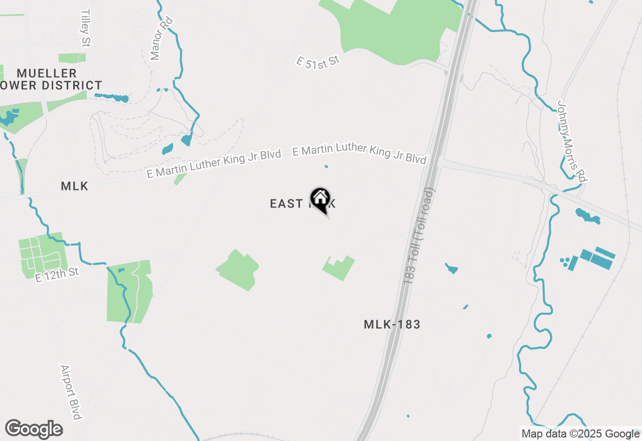 Map of 1912 Bunche Rd #B, Austin, TX 78721