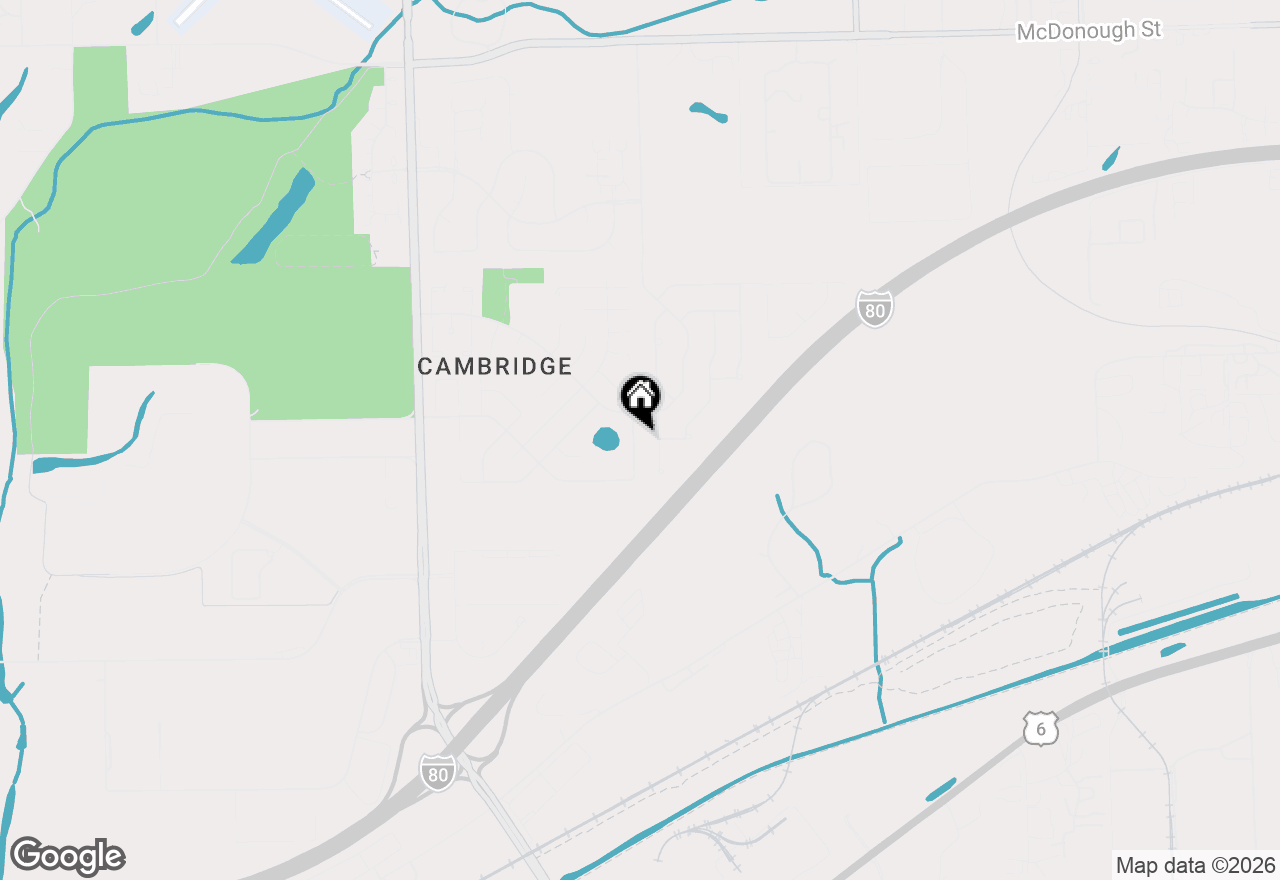 Map of 1106 Cathy Drive, Joliet, IL 60431