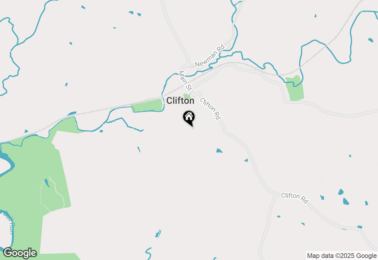 Map of 7370 Kincheloe Road, Clifton, VA 20124