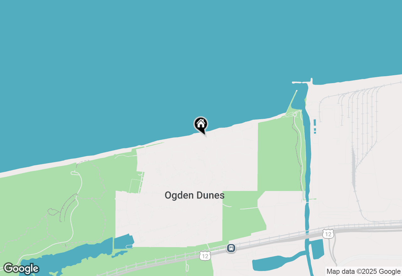 Map of 72 Shore Drive, Ogden Dunes, IN 46368