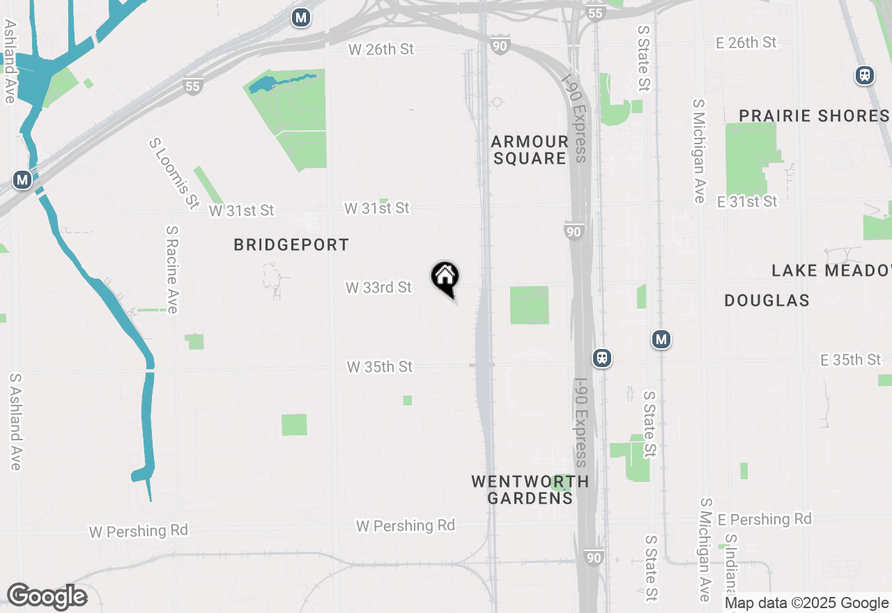 Map of 3330 S Normal Avenue, Chicago, IL 60616
