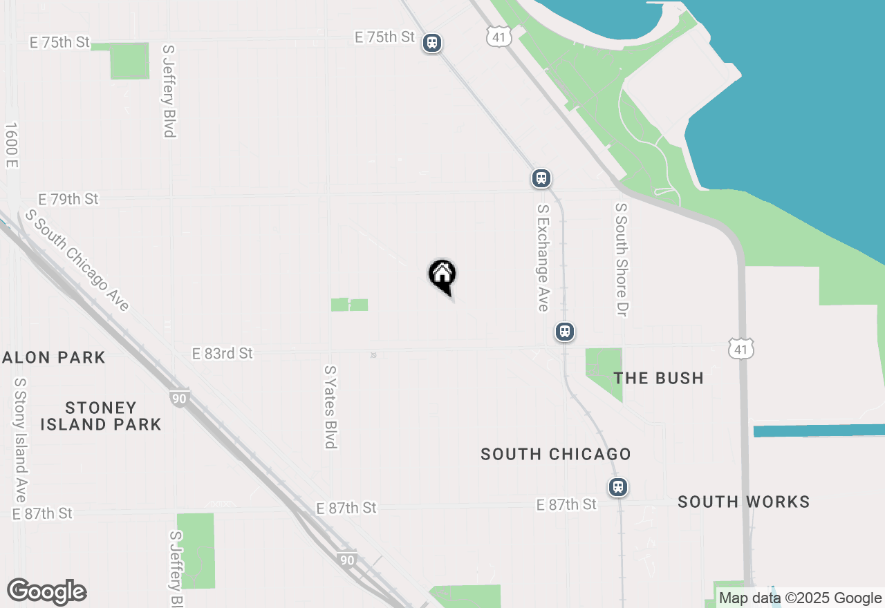 Map of 8150 S Marquette Avenue, Chicago, IL 60617