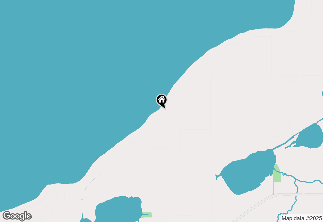 Map of W2250 Oakwood Avenue, Green Lake, WI 54941