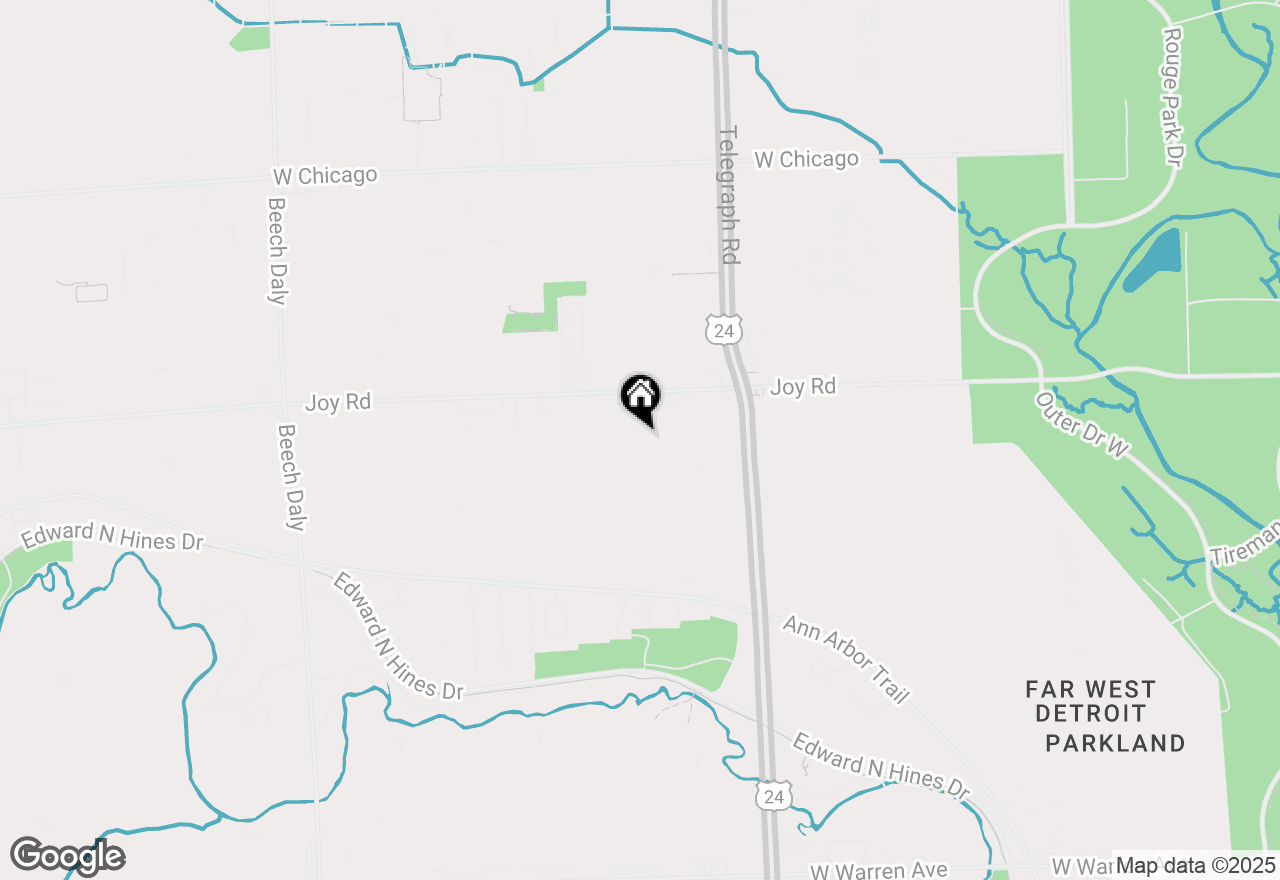 Map of 8500 Fenton Street, Dearborn Heights, MI 48127