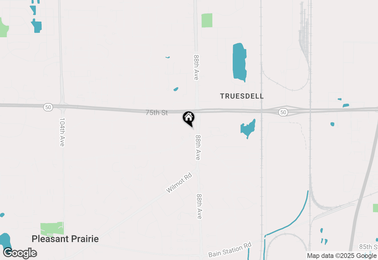 Map of Lt1 Prairie Ridge Blvd, Pleasant Prairie, WI 53158
