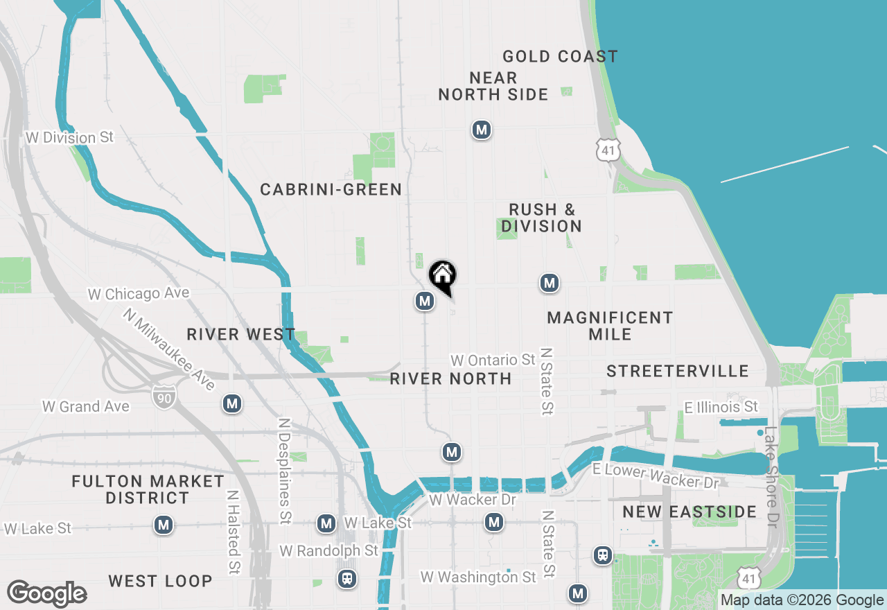 Map of 200 W Superior Street, Chicago, IL 60654