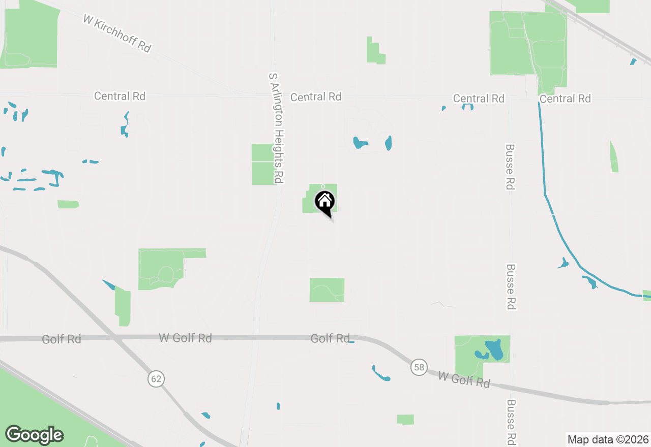 Map of 509 E Lincoln Street, Arlington Heights, IL 60005