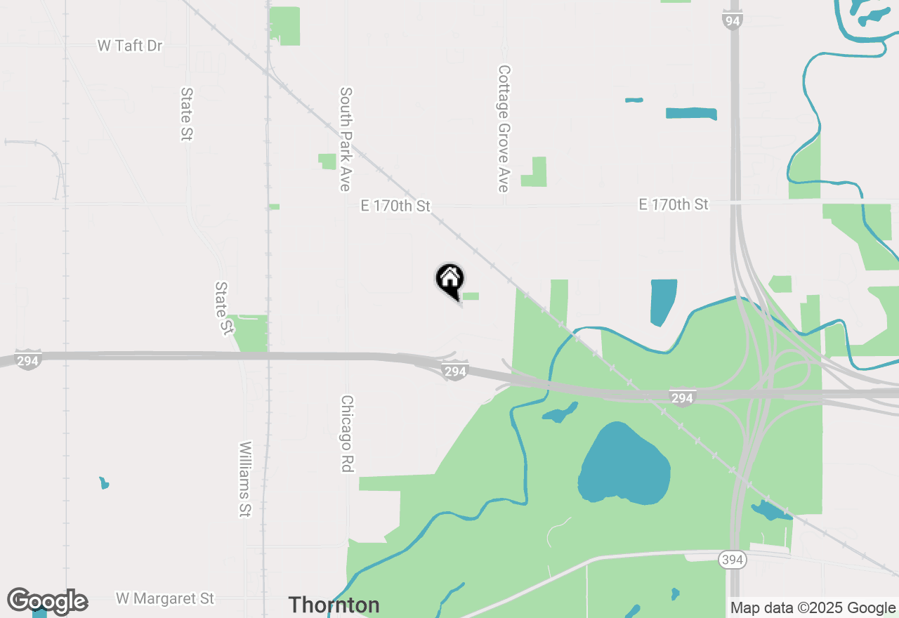 Map of 17239 School Street, South Holland, IL 60473