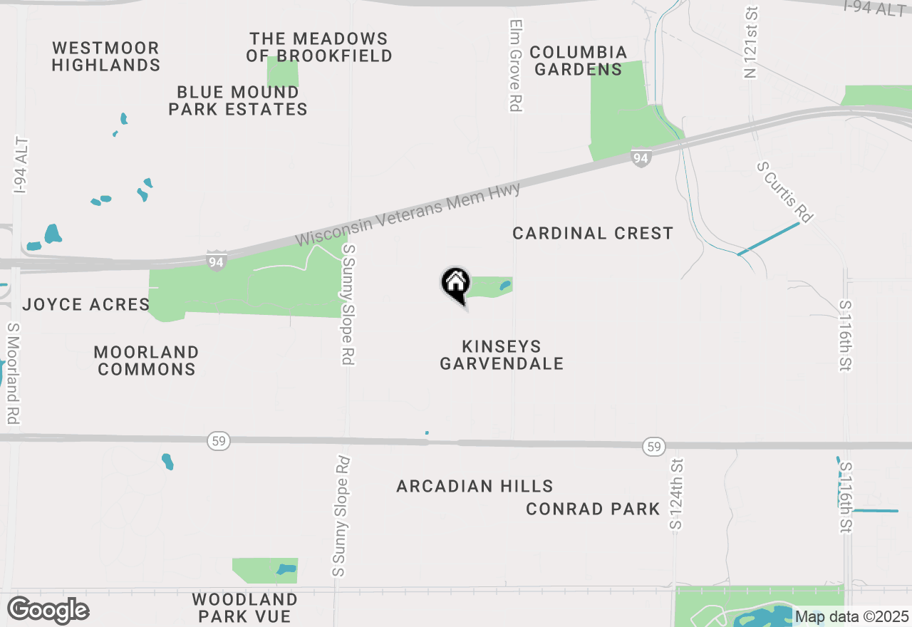 Map of 13460 Tremont St, Brookfield, WI 53005