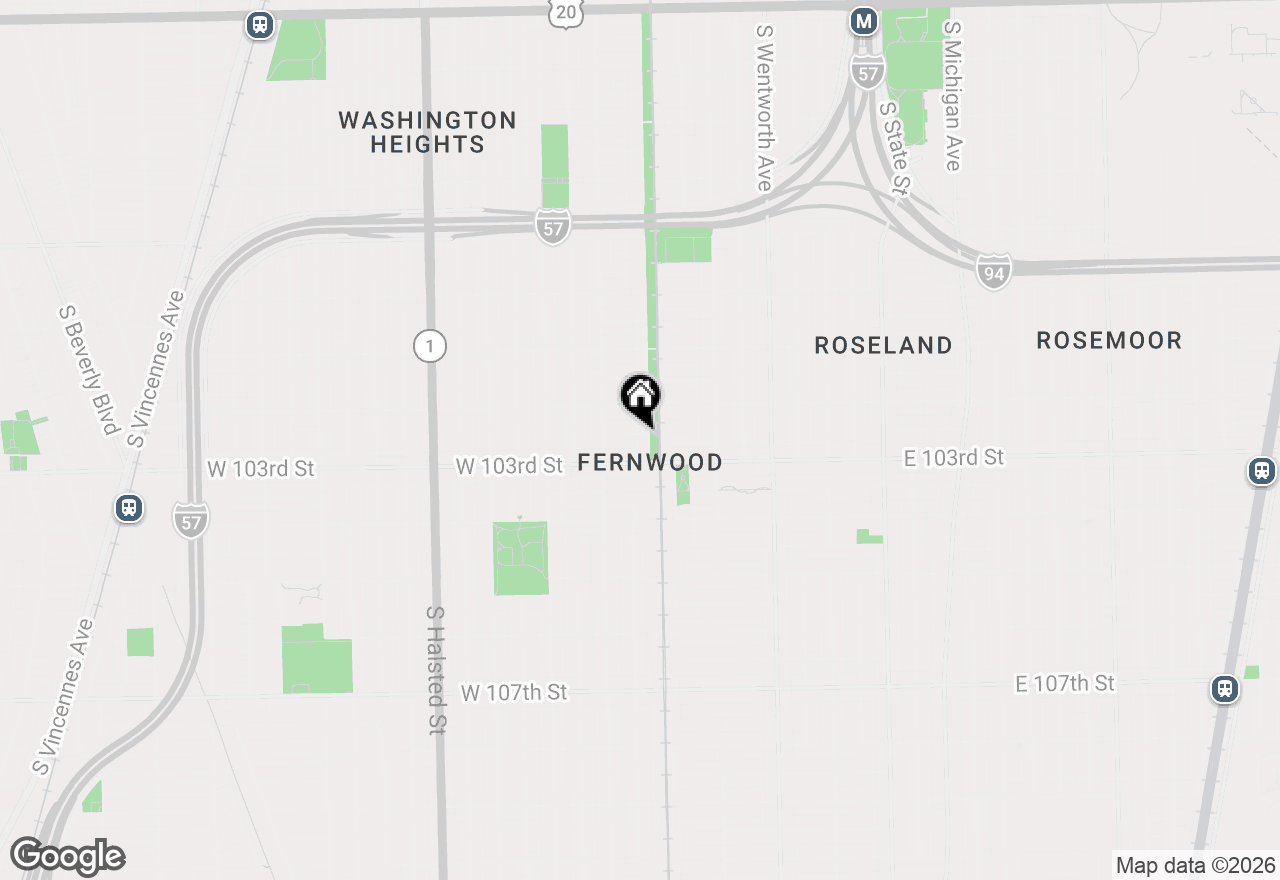 Map of 10232 S Eggleston Avenue, Chicago, IL 60628