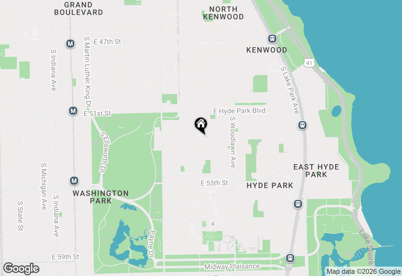 Map of 1000 E 53rd Street #219, Chicago, IL 60615