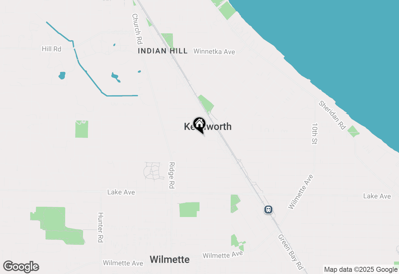 Map of 515 Kenilworth Avenue, Kenilworth, IL 60043