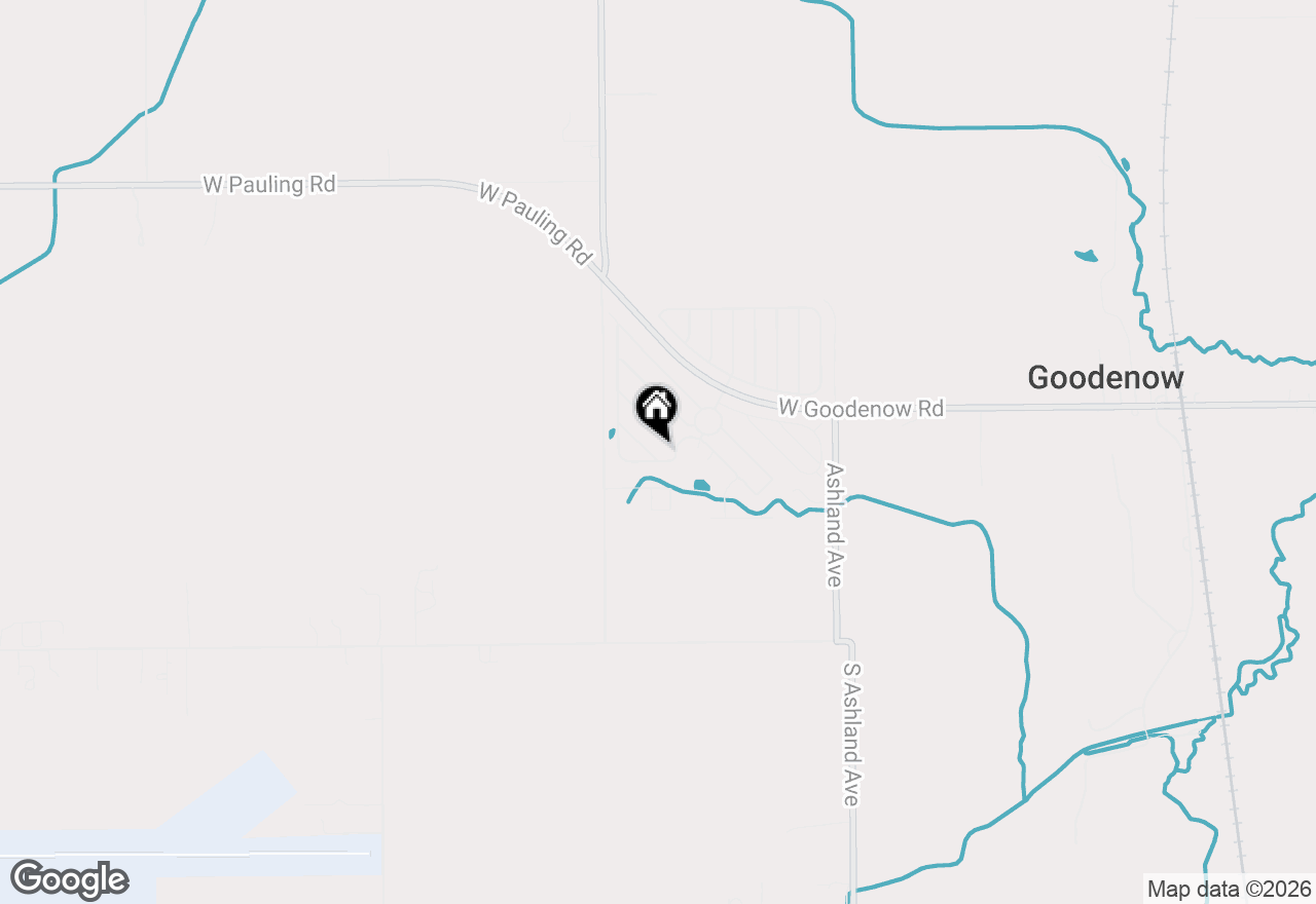 Map of 18 Eagle Lane, Beecher, IL 60401