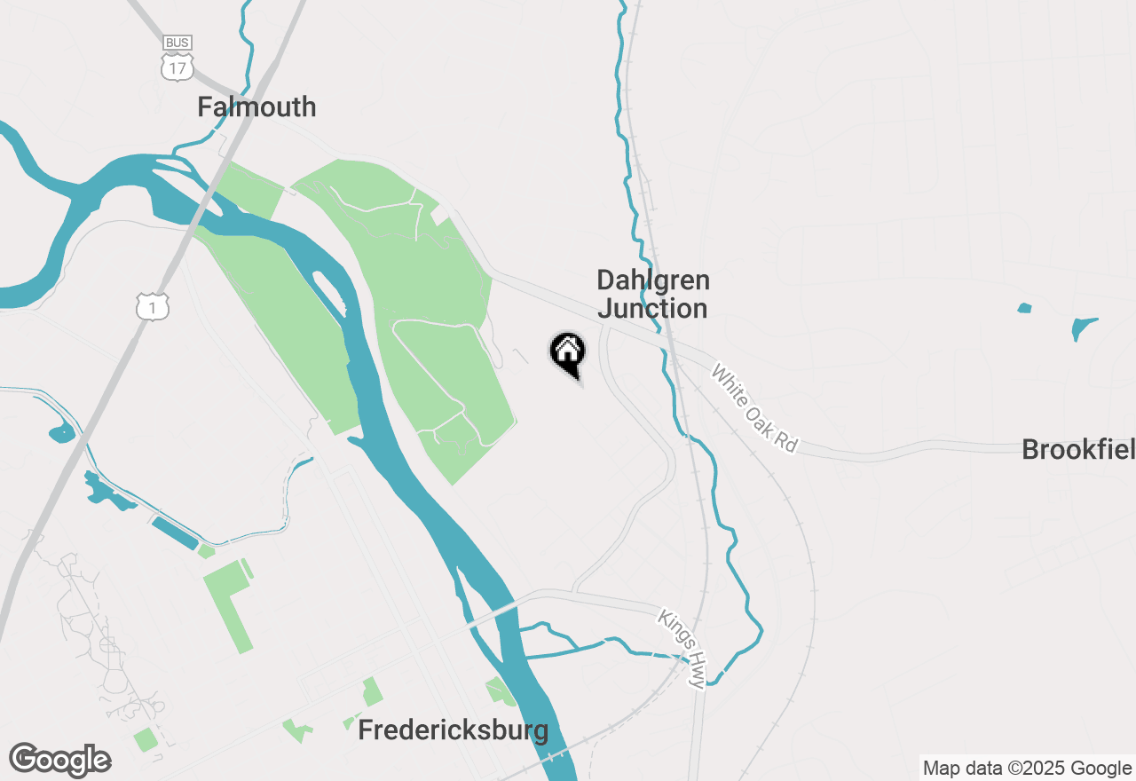Map of 403 Chatham Square Office Park, Fredericksburg, VA 22405