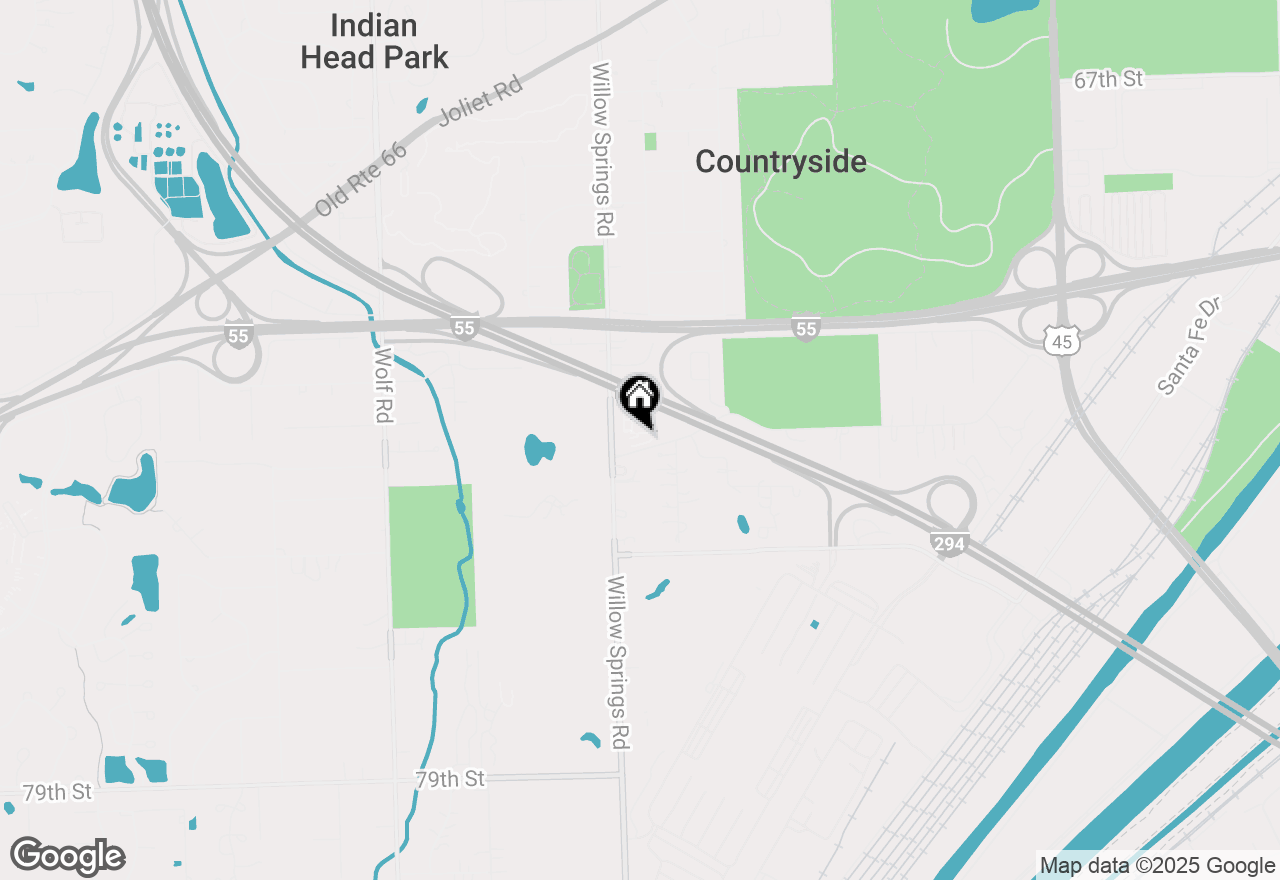 Map of 10711 5th Ave Cutoff #305, Countryside, IL 60525
