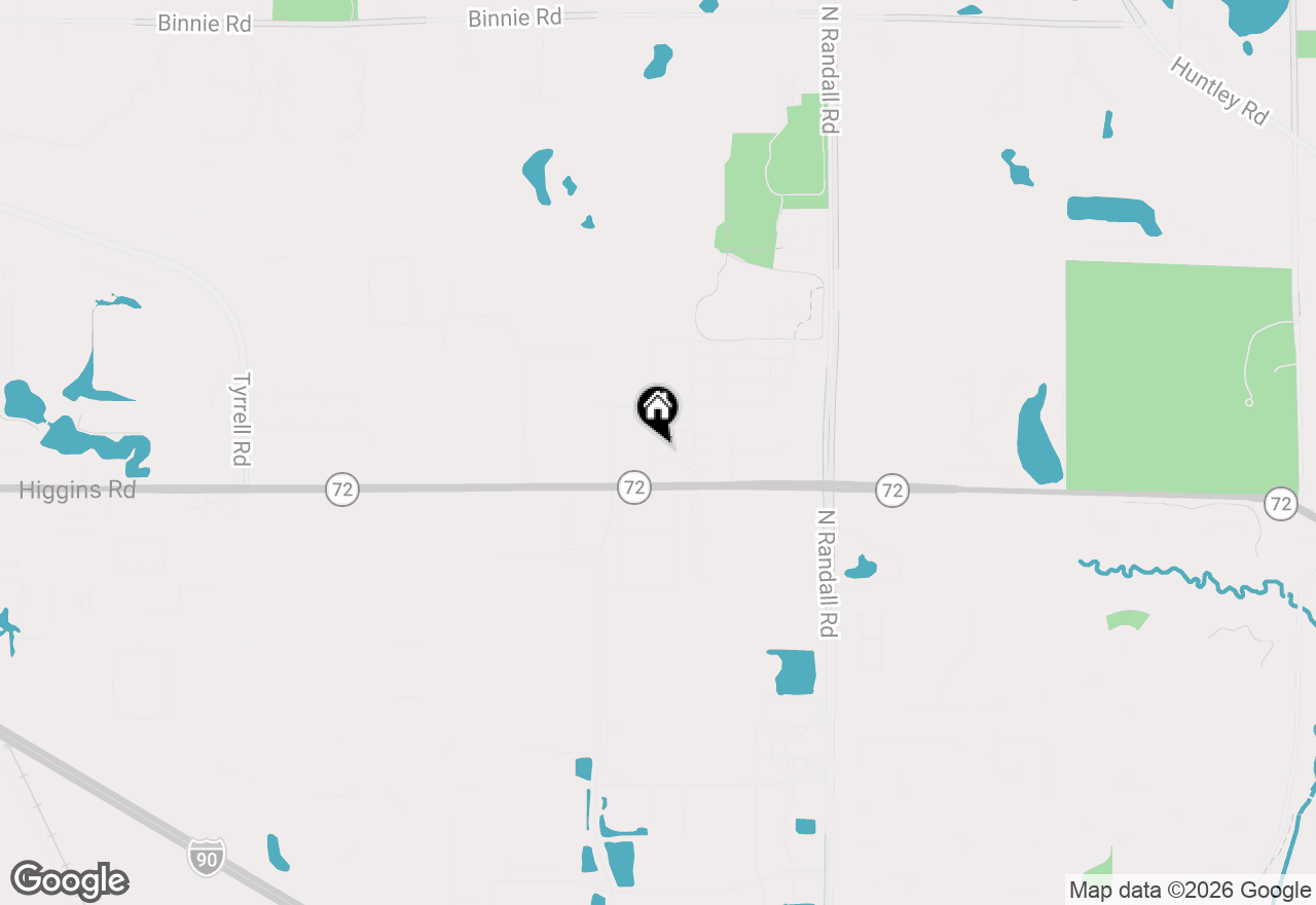 Map of 122 Harvest Lane, West Dundee, IL 60118