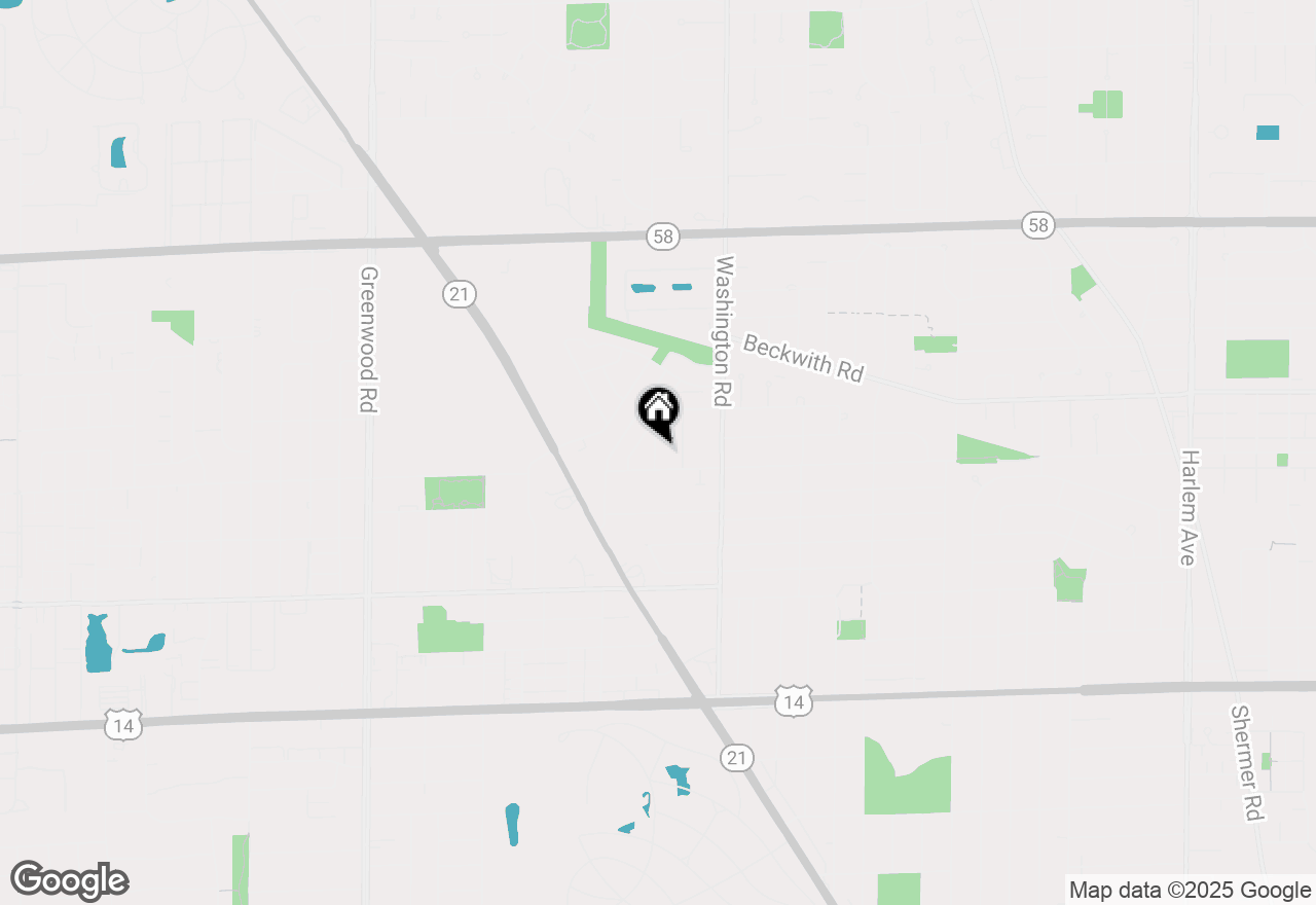 Map of 9215 N Willow Lane, Niles, IL 60714