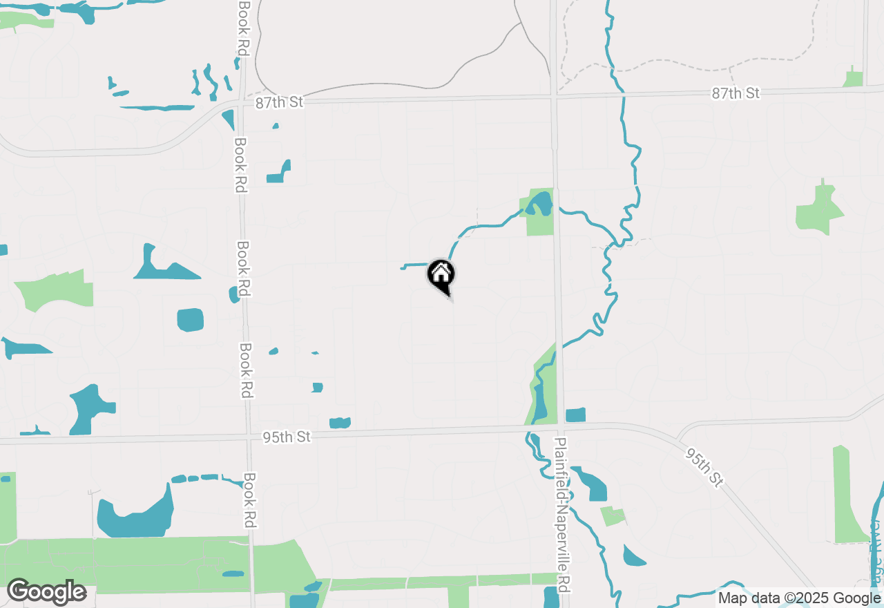 Map of 1305 Morningstar Court, Naperville, IL 60564