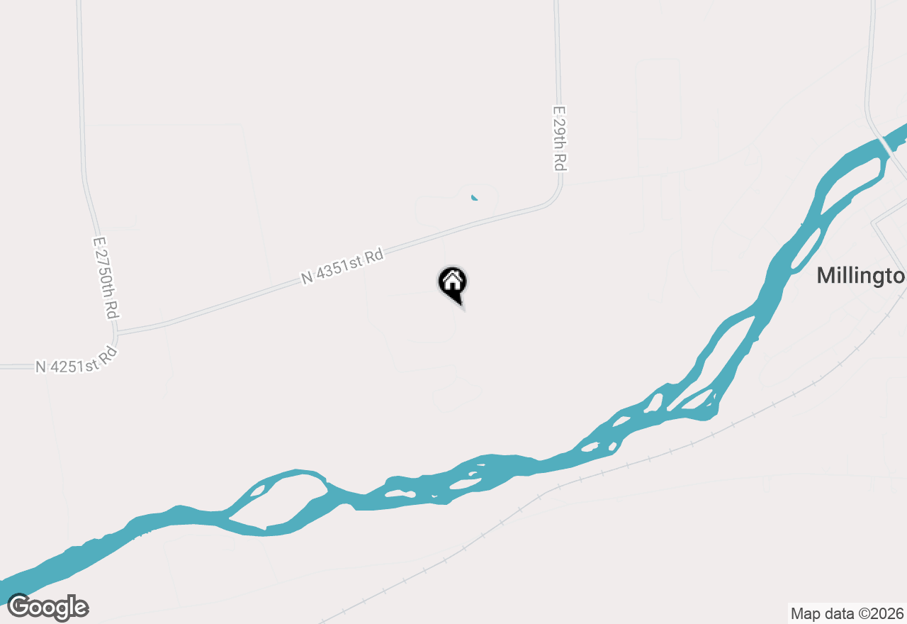 Map of 4322 E 2859th Road, Sheridan, IL 60551