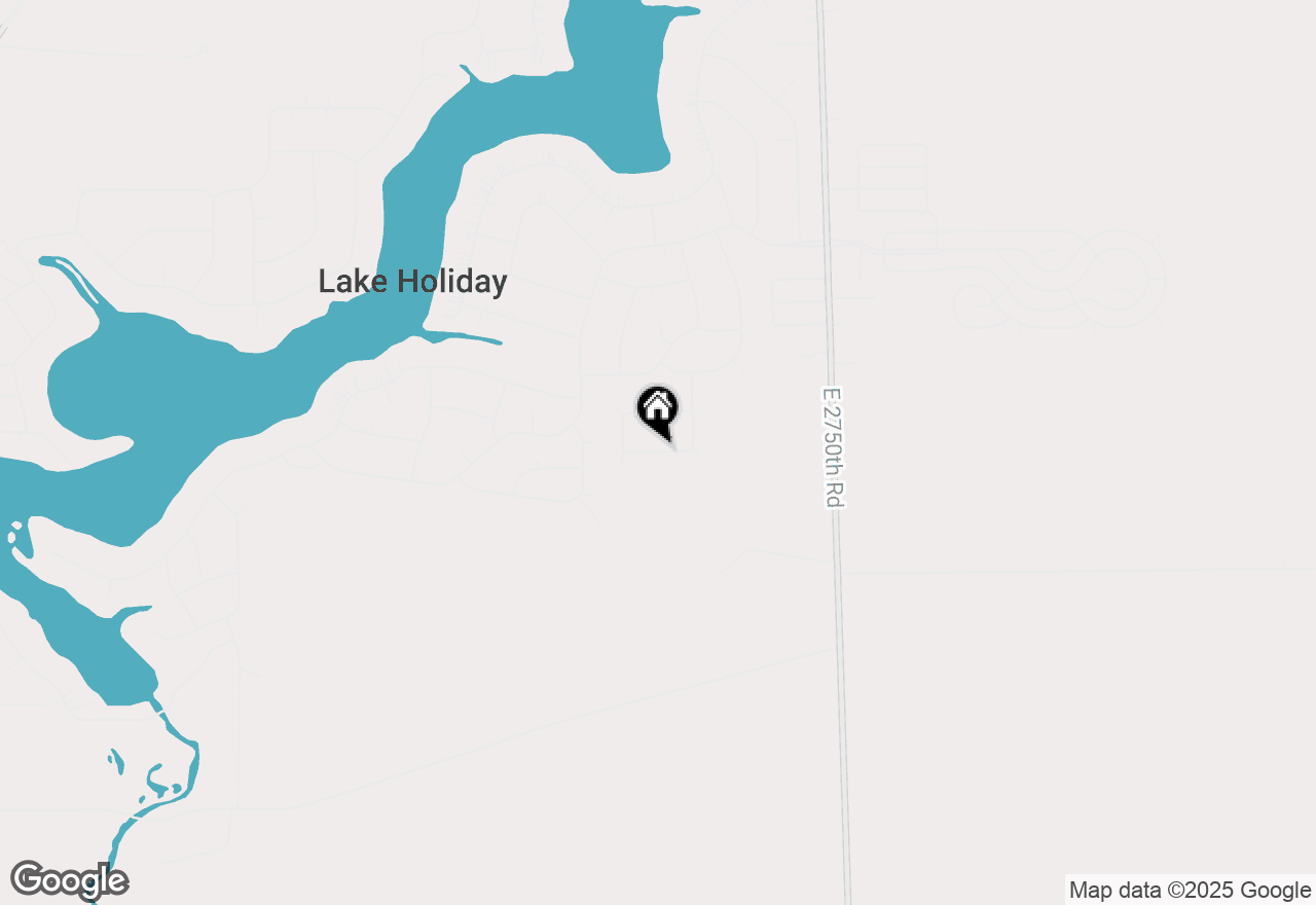 Map of 1969 Rosemary Circle, Sandwich,  60548