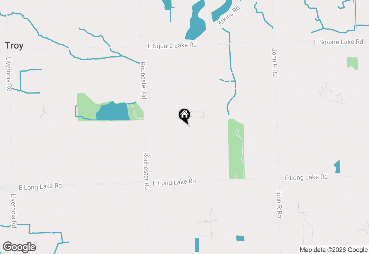 Map of 5358 Church Hill Drive, Troy, MI 48085