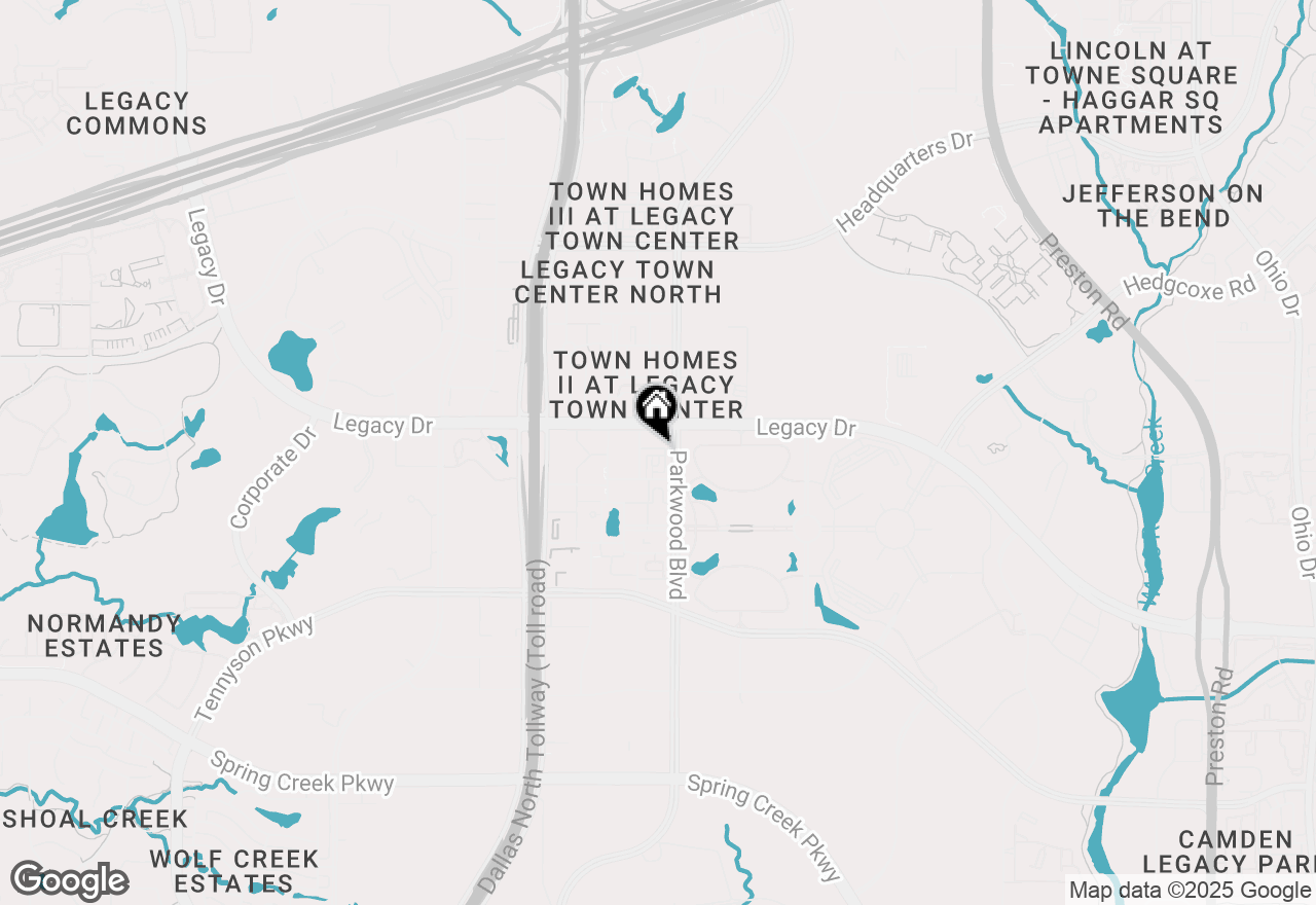 Map of 5713 Pantheon Court, Plano, TX 75024
