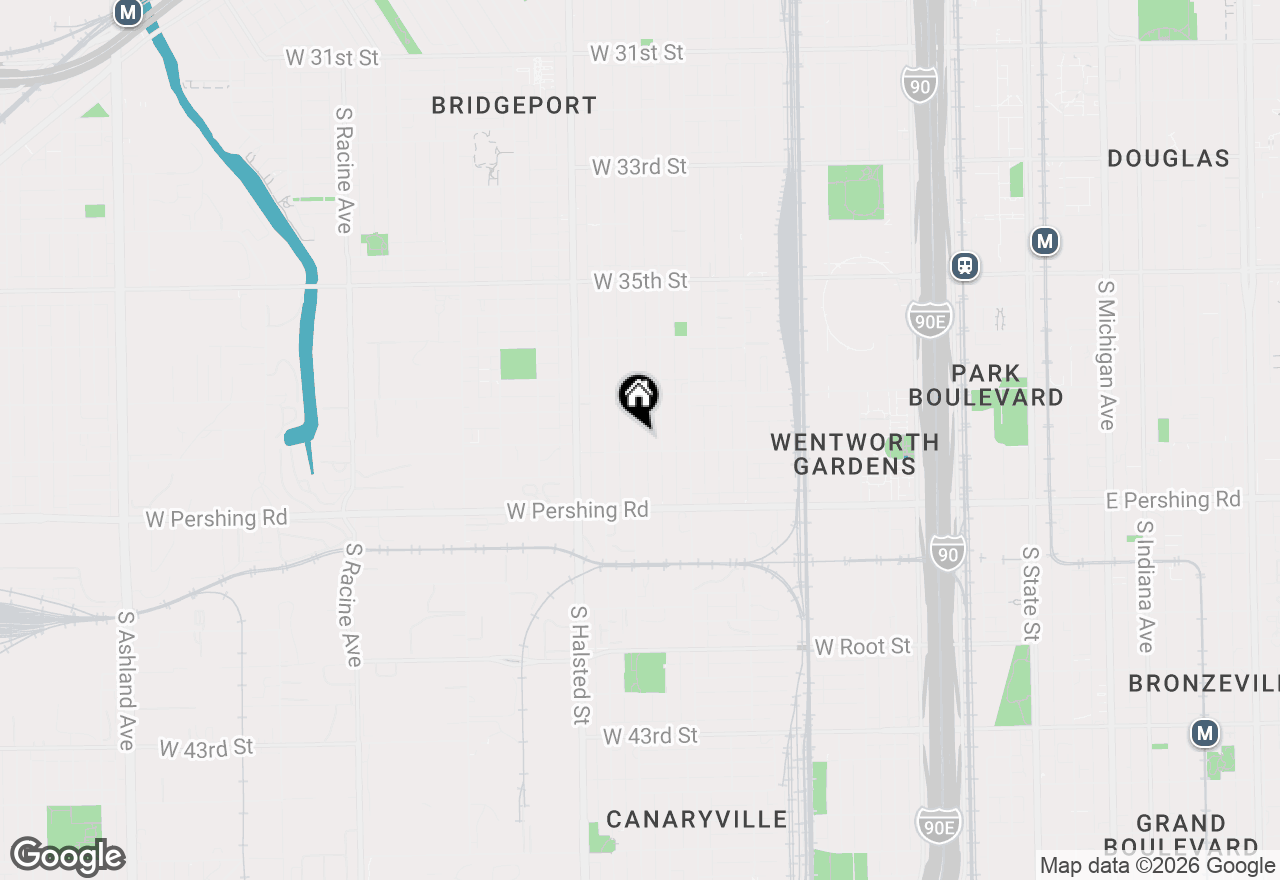 Map of 3749 S Union Avenue, Chicago, IL 60609