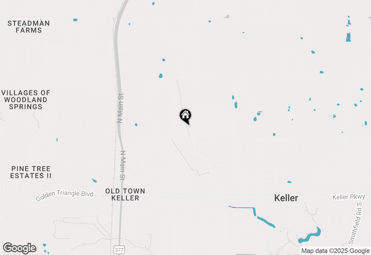 Map of 713 Cross Timbers Drive, Keller, TX 76248