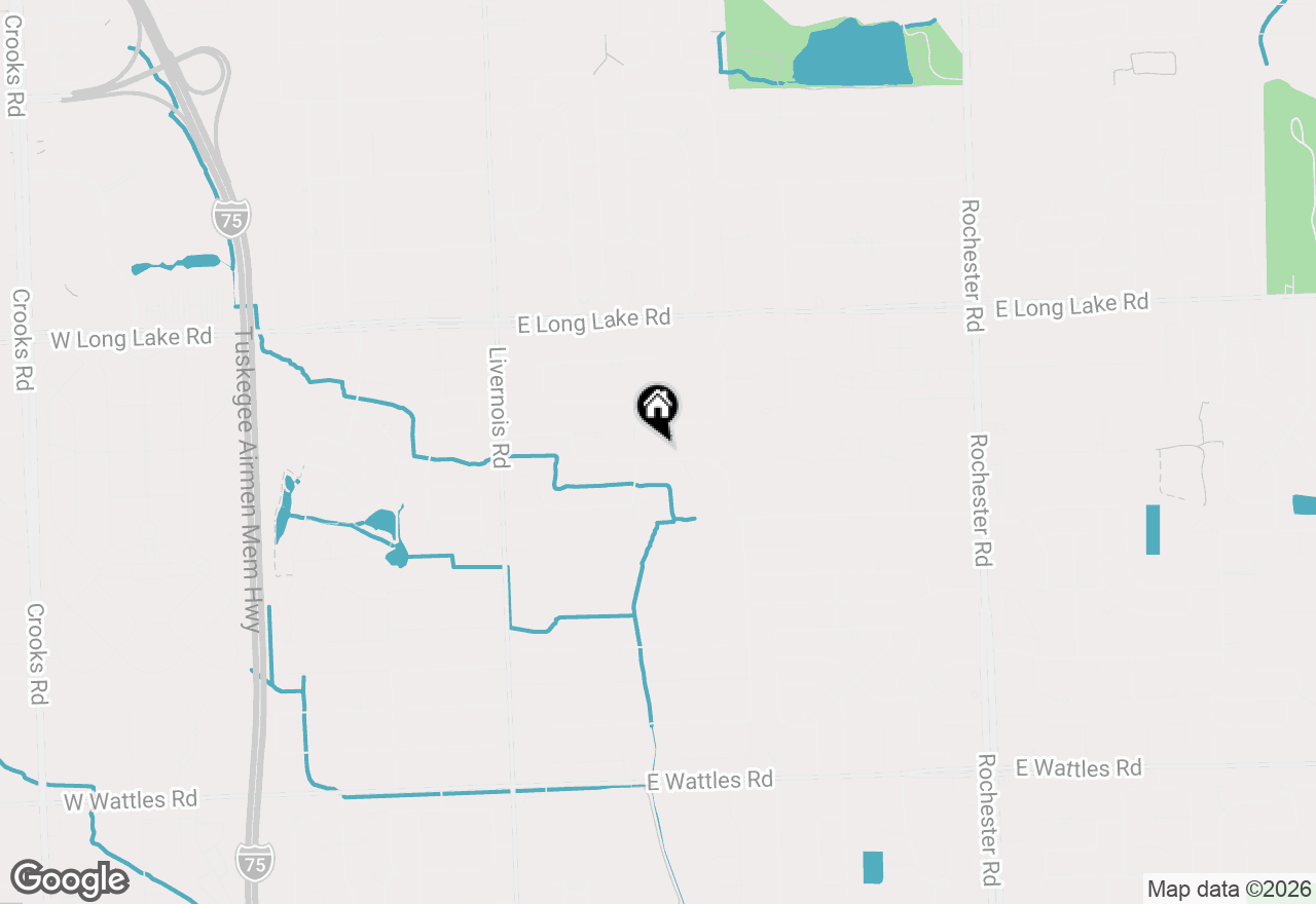 Map of 273 Eckford Drive, Troy, MI 48085