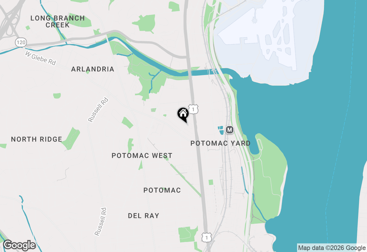 Map of 236 Wesmond Drive, Alexandria, VA 22305