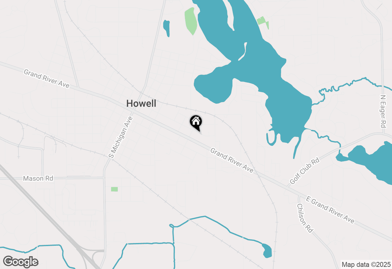 Map of 815 E Clinton Street, Howell, MI 48843