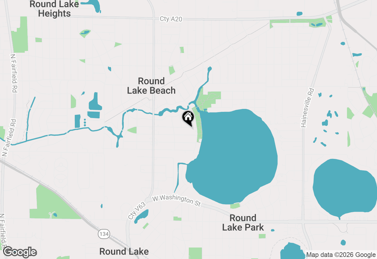 Map of 29 Ferndale Drive, Round Lake Beach, IL 60073