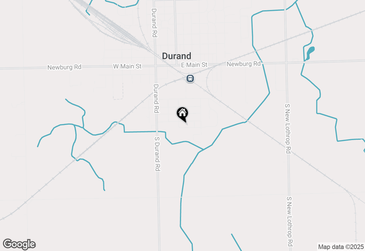 Map of 103 Naldrette Street, Durand, MI 48429