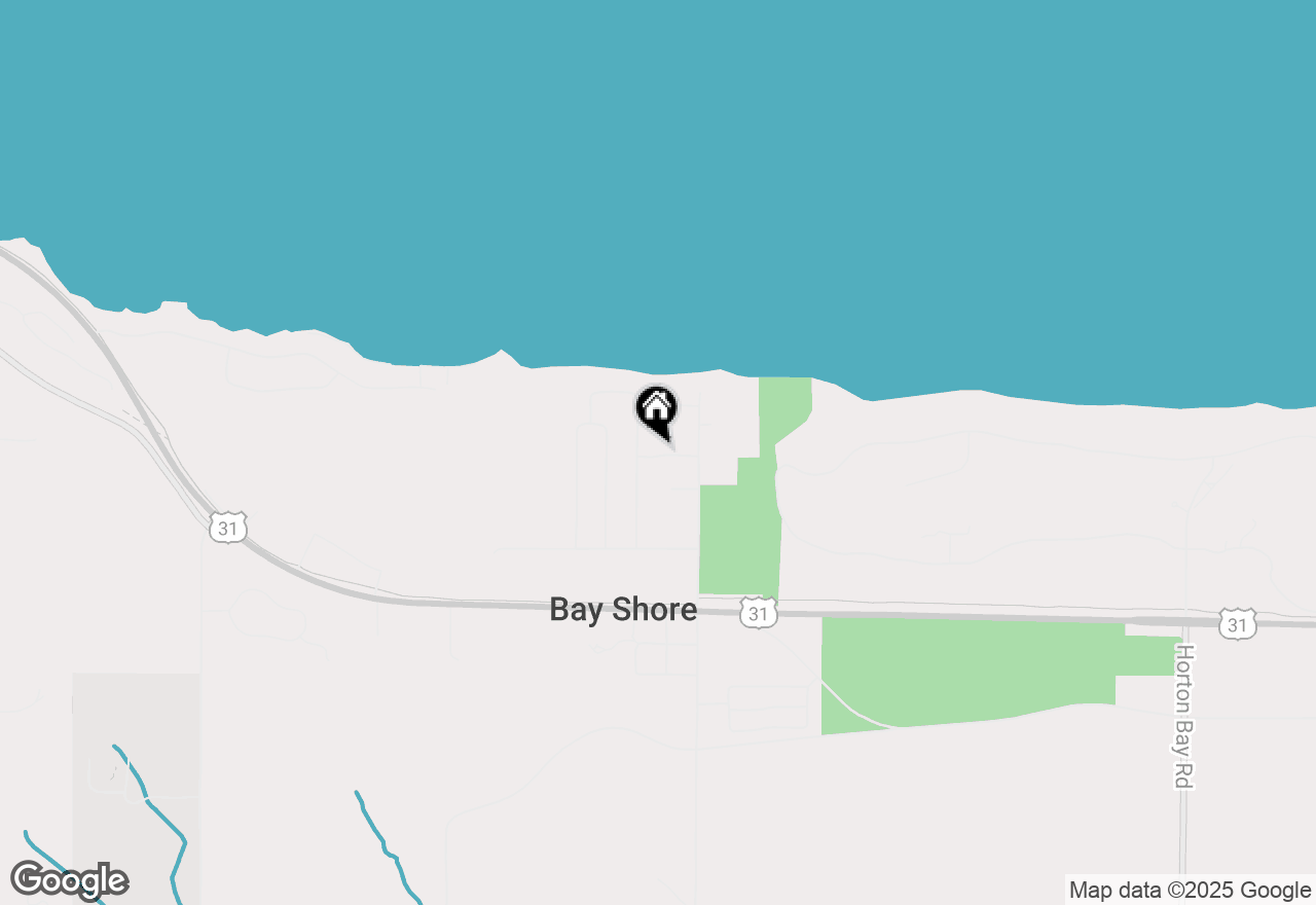 Map of 6073 Rocky Beach Avenue, Charlevoix, MI 49720