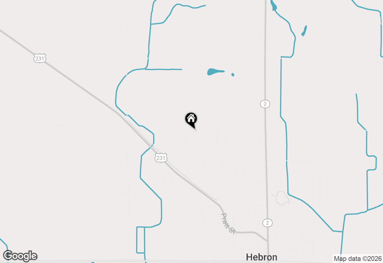 Map of 902 Aspen Street, Hebron, IN 46341